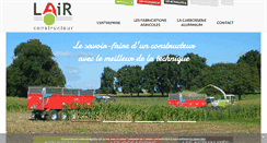 Desktop Screenshot of lair-remorques.fr